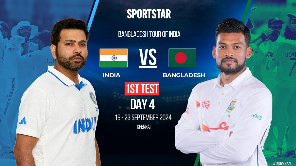 India vs Bangladesh LIVE, 1st Test Day 4: BAN 158/4 at stumps; Ashwin picks three; Target 515